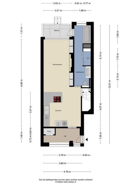 Cartesiusstraat 25 A, Schiedam plattegrond-35