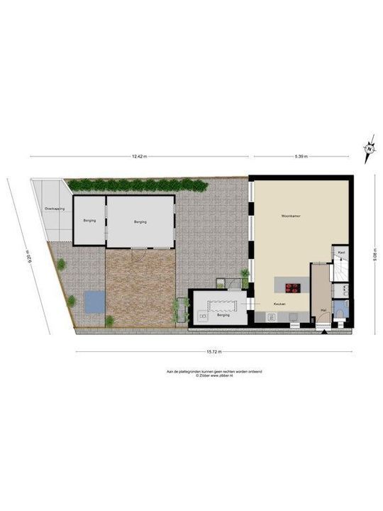 Stoelenmatterhof 15, Schiedam plattegrond-33