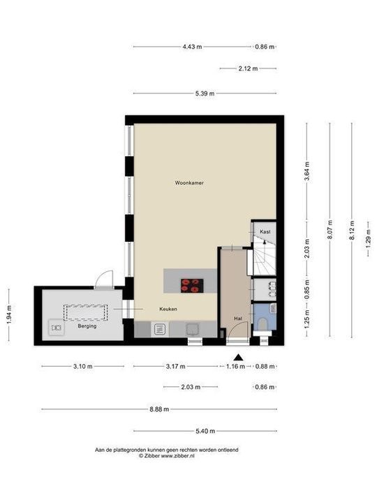 Stoelenmatterhof 15, Schiedam plattegrond-33