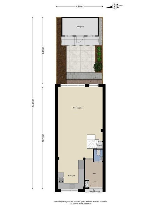 Poortugaalsestraat 11, Schiedam plattegrond-26