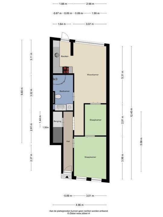 Westfrankelandsestraat 70 A, Schiedam plattegrond-25