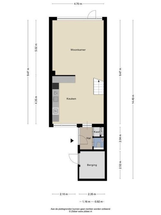 Voorberghlaan 14, Schiedam plattegrond-28