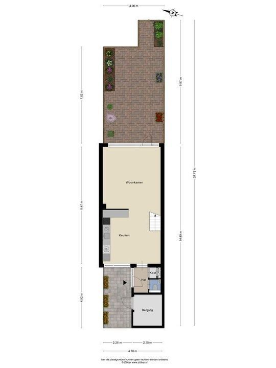 Voorberghlaan 14, Schiedam plattegrond-28