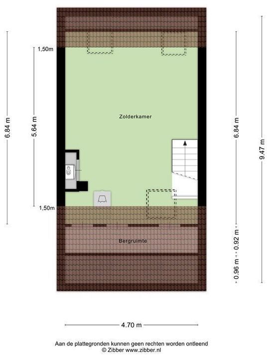 Voorberghlaan 14, Schiedam plattegrond-28