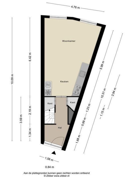 Reaumurstraat 7, Schiedam plattegrond-17