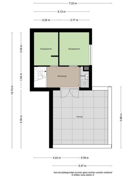 Botter 12, Maassluis plattegrond-34