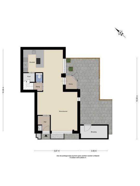 Botter 12, Maassluis plattegrond-34
