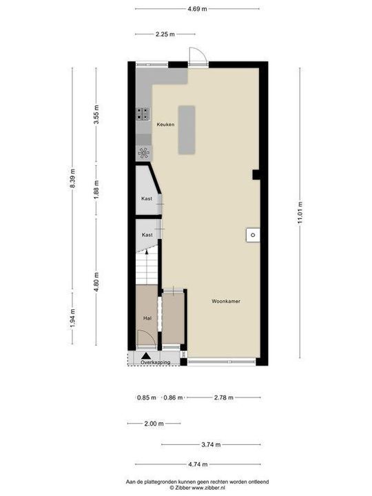 Fahrenheitstraat 23, Schiedam plattegrond-39