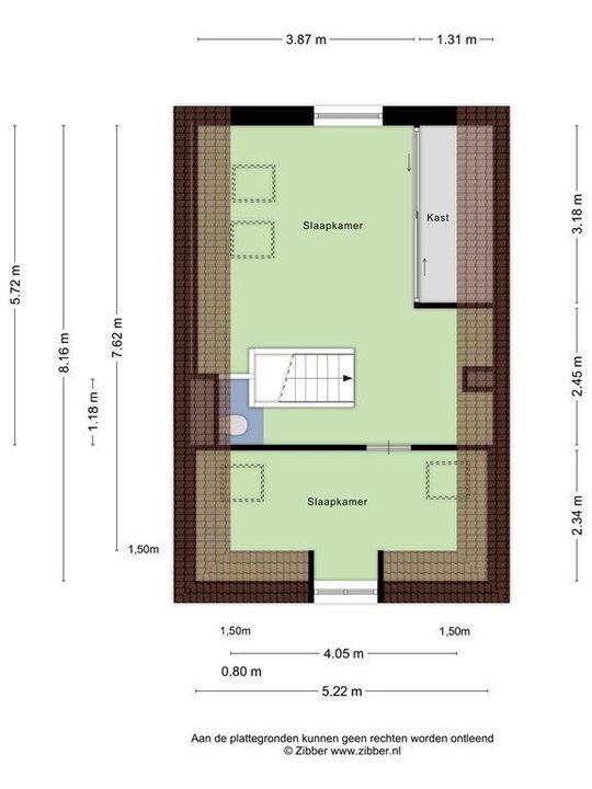 Oostsingel 34, Schiedam plattegrond-36