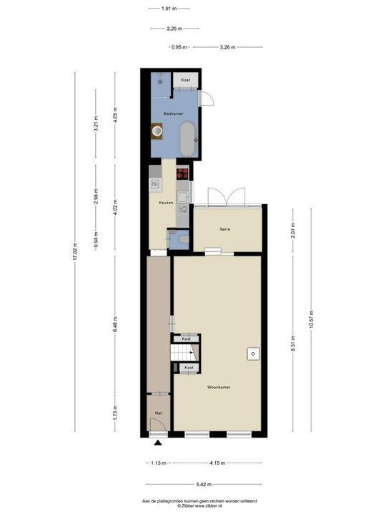 Oostsingel 34, Schiedam plattegrond-36