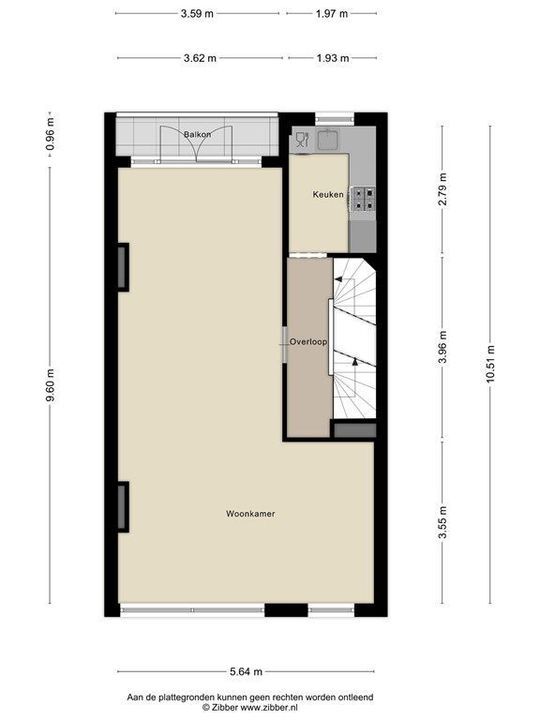 Burgemeester Knappertlaan 186 A, Schiedam plattegrond-42