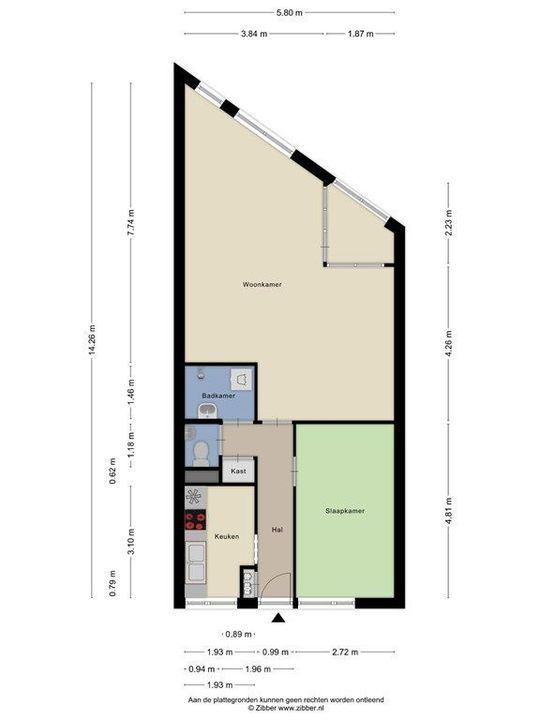 Schie 118, Schiedam plattegrond-27