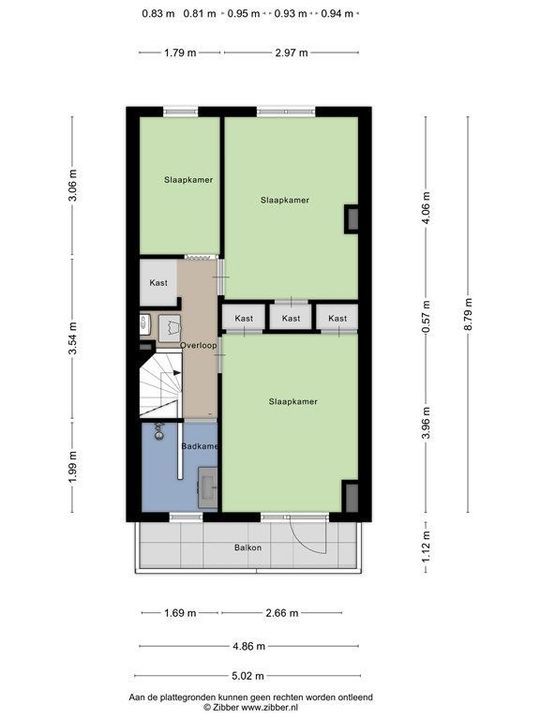 Newtonplein 22 B, Schiedam plattegrond-21