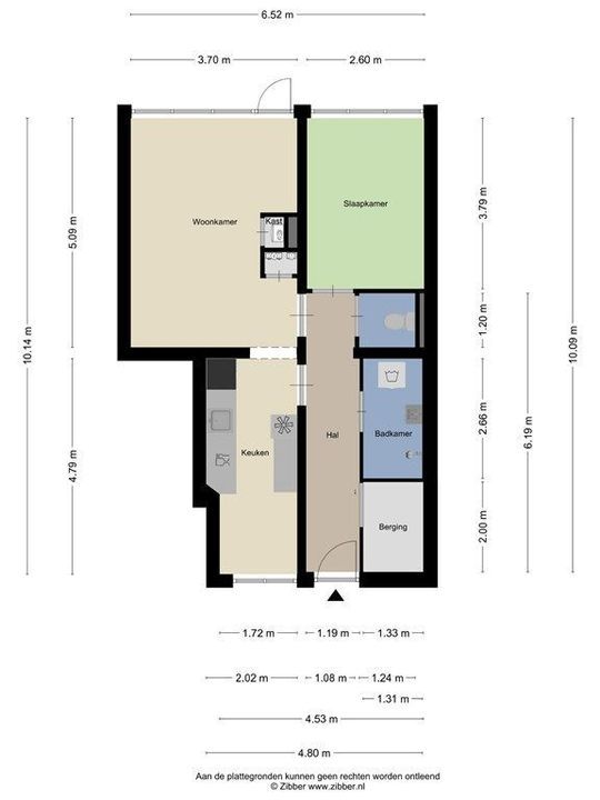 Burgemeester Van Haarenlaan 875 A, Schiedam plattegrond-12