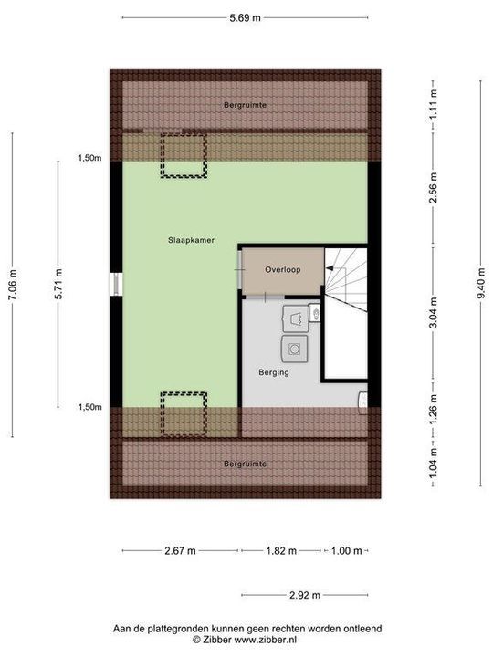 Cornelis Van Der Loostraat 1, Schiedam plattegrond-54