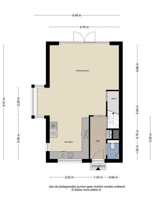 Cornelis Van Der Loostraat 1, Schiedam plattegrond-54