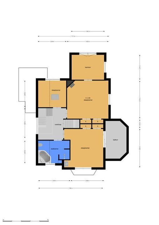 Burgemeester Lambooylaan 24, Hilversum plattegrond-41
