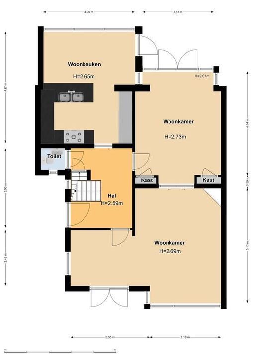 Johannes Geradtsweg 55, Hilversum plattegrond-29