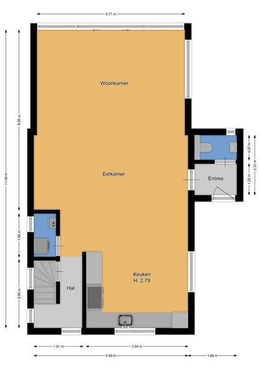 Nootweg 41, Loosdrecht plattegrond-31