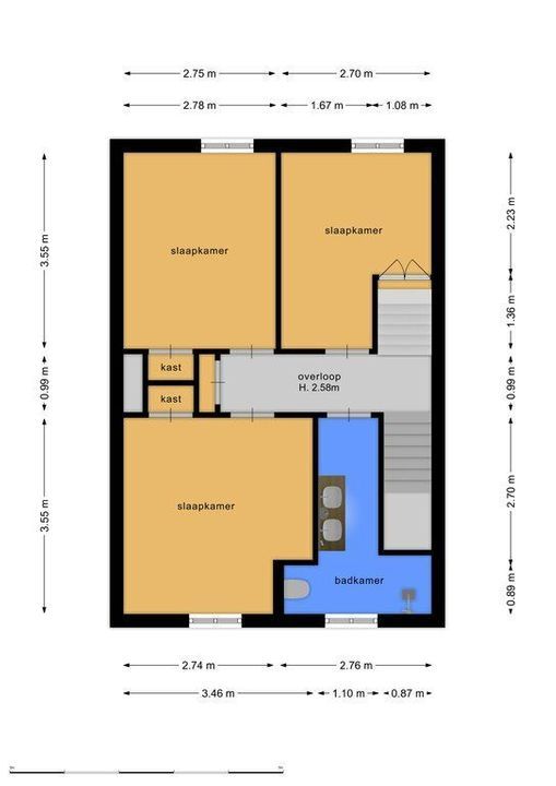 Oud-Bussummerweg 7, Bussum plattegrond-33