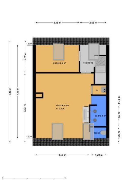 Oud-Bussummerweg 7, Bussum plattegrond-33