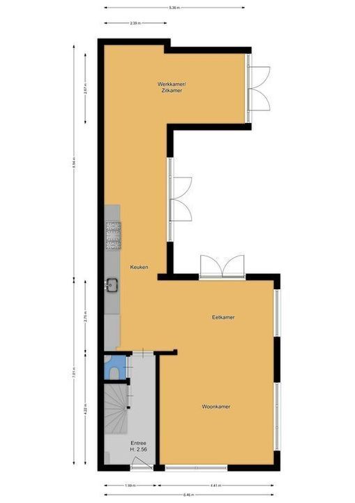 Vuntuslaan 97, Loosdrecht plattegrond-29
