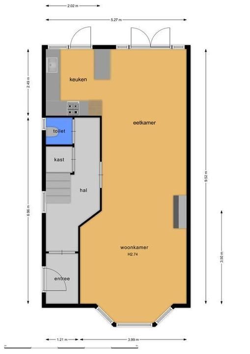 Meteorenstraat 49, Hilversum plattegrond-34