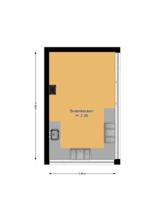 Hoofdgracht 31, Naarden plattegrond-49