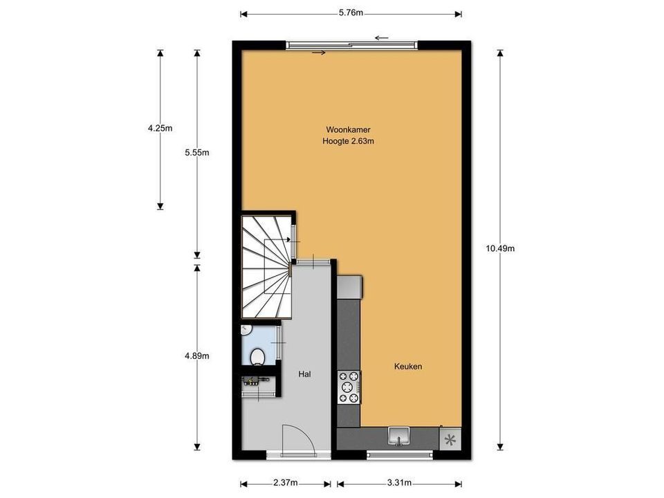 Minckelersstraat 416, Hilversum plattegrond-24