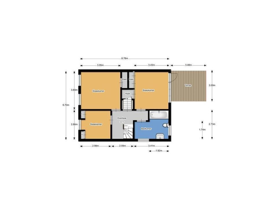 Emmastraat 25, Hilversum plattegrond-36