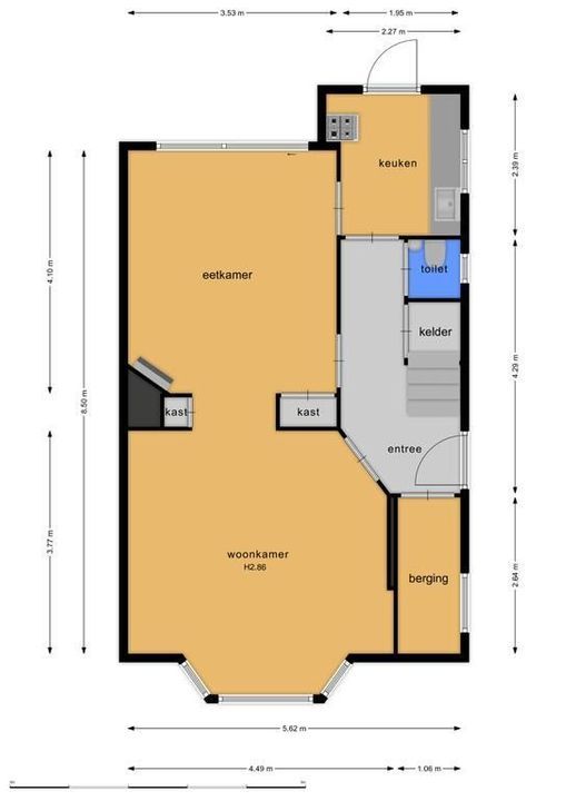 Hugo de Grootstraat 11, Hilversum plattegrond-39
