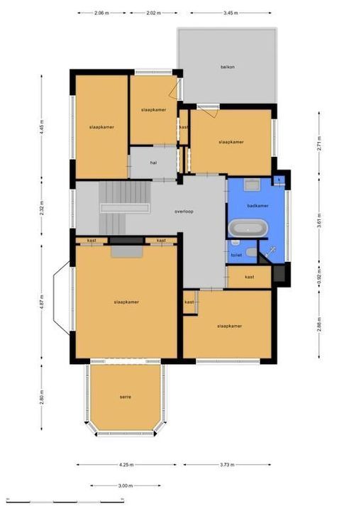 Frans Halslaan 51, Hilversum plattegrond-23