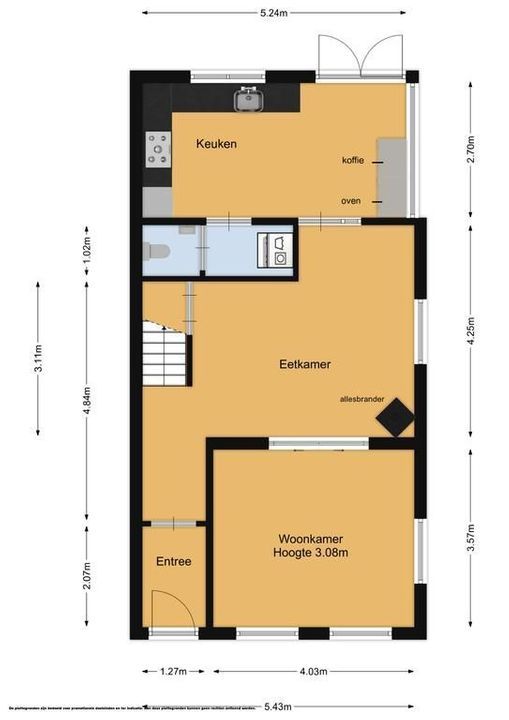 Koningsstraat 51, Hilversum plattegrond-23