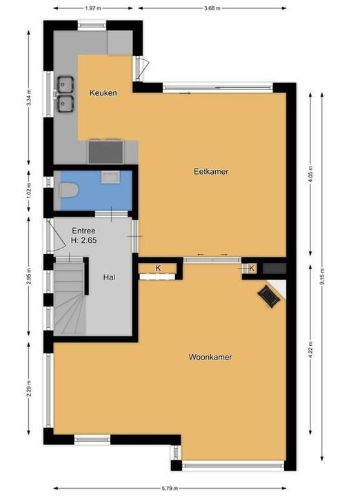 Moerbeilaan 11, Hilversum plattegrond-20