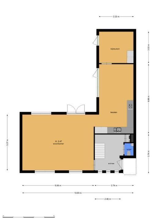 Erasmushof 28, Huizen plattegrond-28