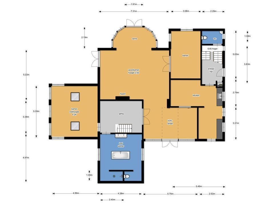 Matthijssenhoutweg 2, Blaricum plattegrond-34