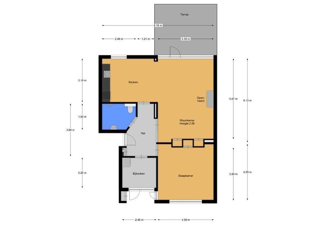 Soestdijkerstraatweg 79 B, Hilversum plattegrond-22
