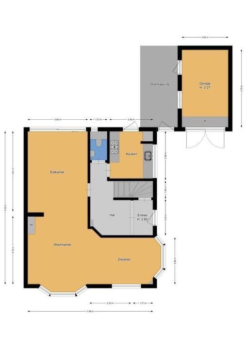 Nassaulaan 58, Hilversum plattegrond-32