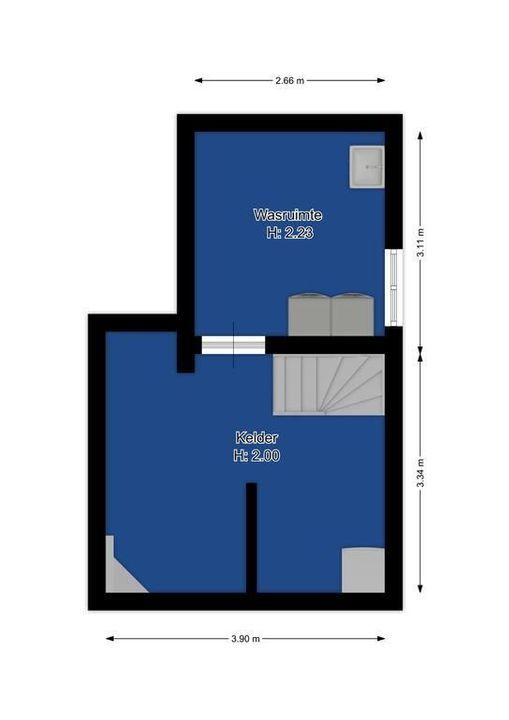 Nassaulaan 58, Hilversum plattegrond-32