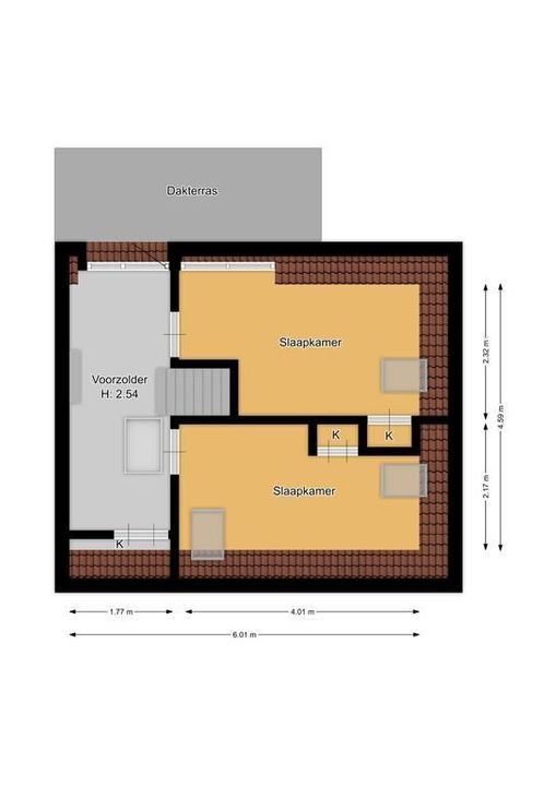 Nassaulaan 58, Hilversum plattegrond-32