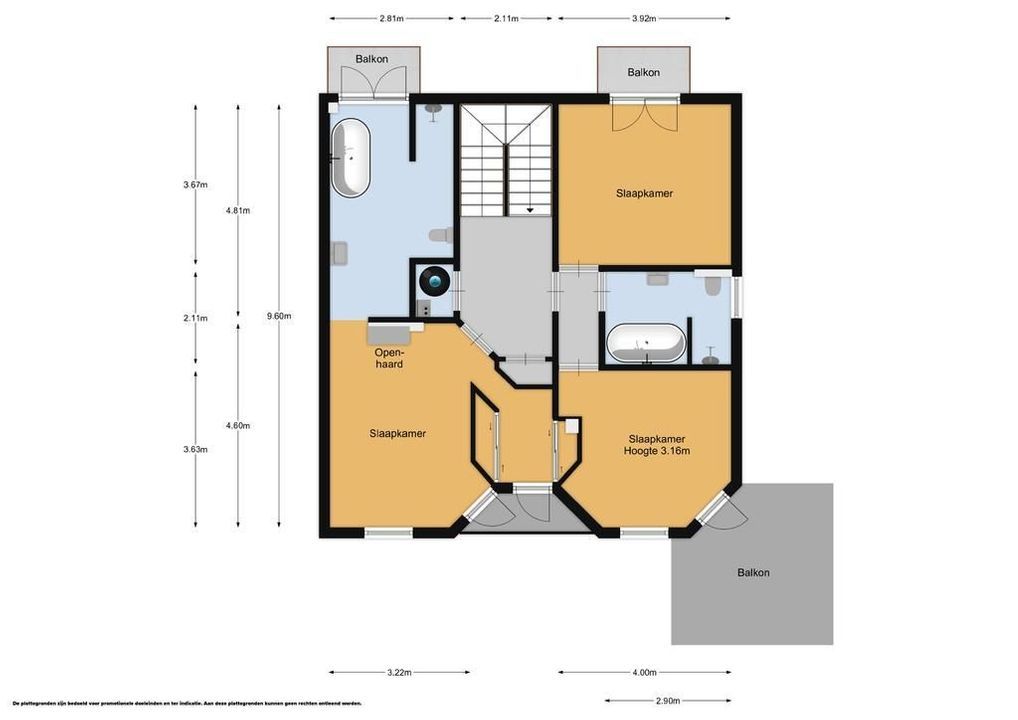 Burgemeester Van Hellenberg Hubarlaan 2, Hilversum plattegrond-47