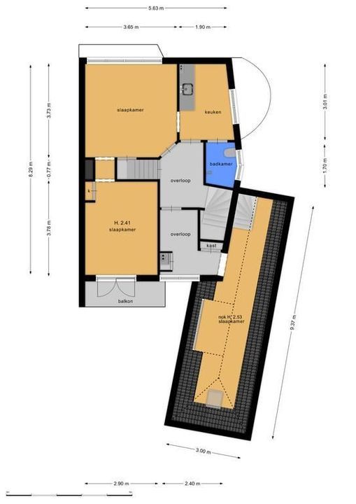 Turfstraat 7, Hilversum plattegrond-30