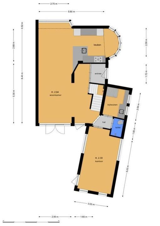 Turfstraat 7, Hilversum plattegrond-30