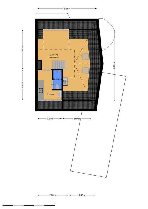 Turfstraat 7, Hilversum plattegrond-30