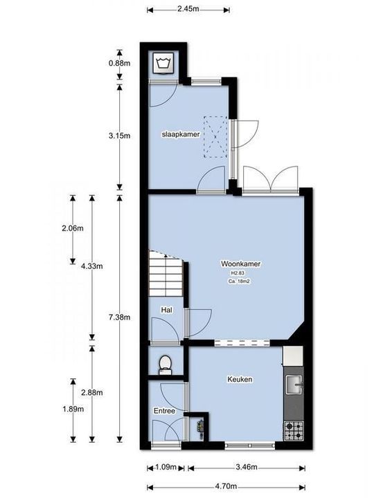 Liebergerweg 7, Hilversum plattegrond-21