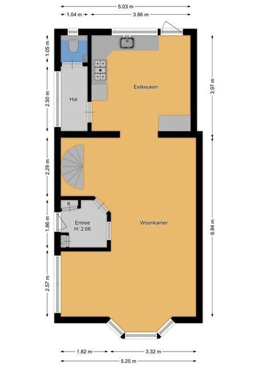 Oranjeweg 61, Kortenhoef plattegrond-24