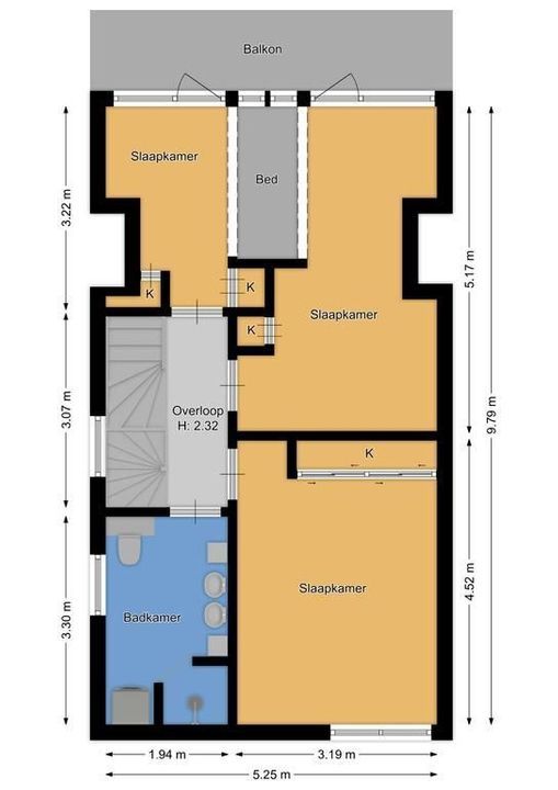 Oranjeweg 61, Kortenhoef plattegrond-24