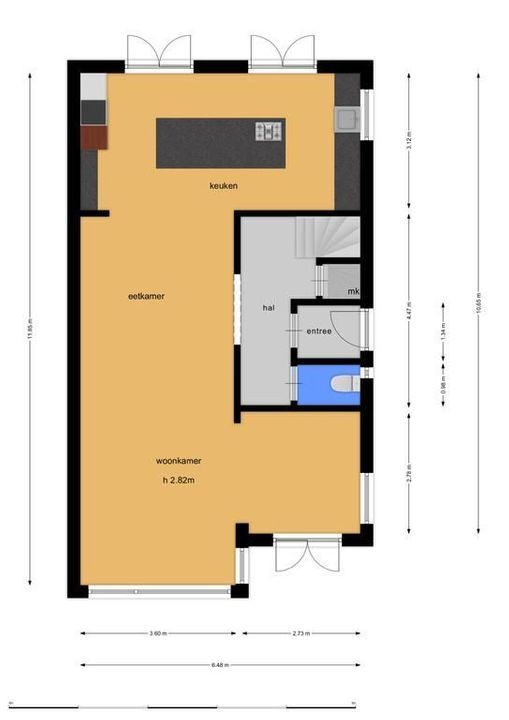 Burgemeester Van Hellenberg Hubarlaan 7, Hilversum plattegrond-41