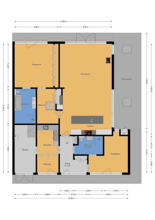 Waldenlaan 23, Bussum plattegrond-27