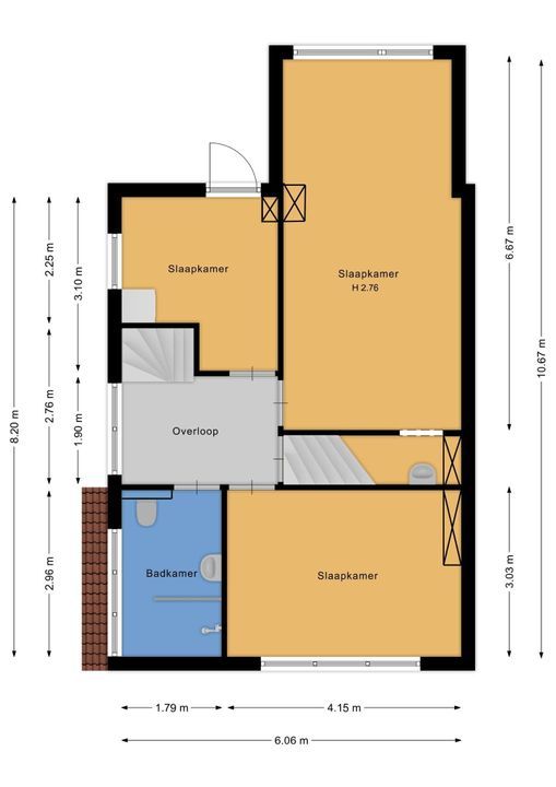 Stadhouderslaan 4, Hilversum plattegrond-20